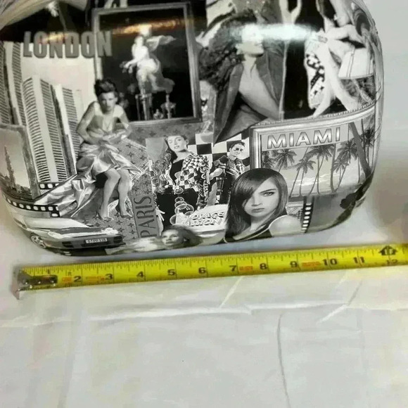 Vintage Travel Train Makeup case with claw closure - Picture 3 of 8